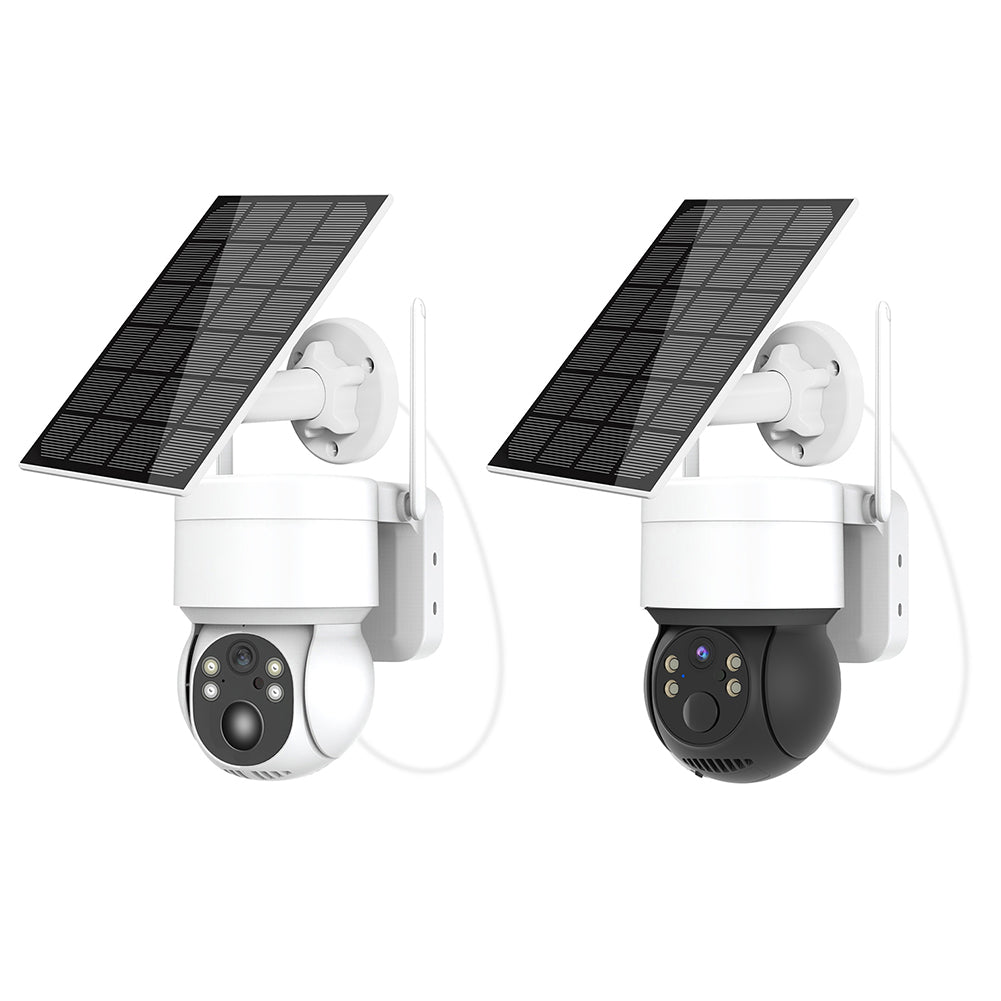 QS04 2MP Wireless Outdoor Security Solar Camera With Solar Panel iCSEE