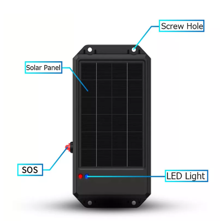 High Quality IP68 Waterproof 4G 20000mah Solar GPS Tracker Suitable For Ship Yacht Sea Container Tracking GPS Tracker