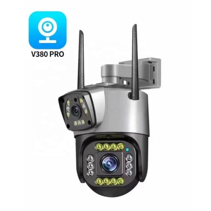 Hot Sales Q29 Full HD 4MP Dual lens Outdoor Security PTZ Camera Wireless WiFi Outdoor Camera IP66 Waterproof Camera